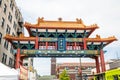 Chinatown Gate Seattle Washington Royalty Free Stock Photo