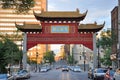 Chinatown Gateway in Montreal, Canada Royalty Free Stock Photo