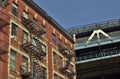 Chinatown Tenements Apartment Buildings Lower East New York City Royalty Free Stock Photo