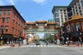 Chinatown in Washington DC, USA Royalty Free Stock Photo