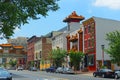 Chinatown in Washington DC, USA Royalty Free Stock Photo