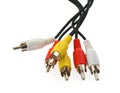 Chinch cables Royalty Free Stock Photo