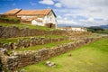 Chinchero, Incan Ruins, Peru Royalty Free Stock Photo