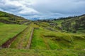 Chinchero Incas ruins, Peru Royalty Free Stock Photo