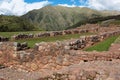 Chinchero ruins in Peru Royalty Free Stock Photo