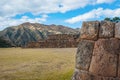 Chincheros ruins peruvian Andes Cuzco Peru