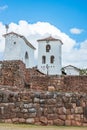 Chincheros town peruvian Andes Cuzco Peru