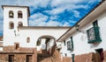 Chincheros town peruvian Andes Cuzco Peru