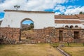 Chincheros town peruvian Andes Cuzco Peru