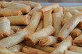Chineese style vegetable spring roll Royalty Free Stock Photo