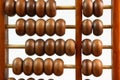 Chinese Abacus Close Up Royalty Free Stock Photo