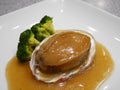 Chinese abalone dish Royalty Free Stock Photo