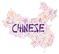 chinese alphabet texture background