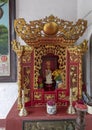 Chinese altar, Cantonese Assembly Hall in Hoi An. Royalty Free Stock Photo