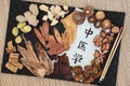 Chinese Alternative Medicine Royalty Free Stock Photo