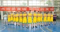 A Chinese amateur basketball team