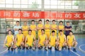 A Chinese amateur basketball team