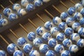 Chinese ancient abacus Royalty Free Stock Photo