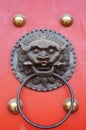 Chinese ancient architectural door copper ring