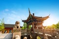 The Chinese ancient architecture Royalty Free Stock Photo