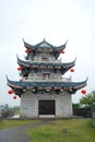 Chinese ancient building Royalty Free Stock Photo