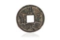 Chinese ancient coin Royalty Free Stock Photo