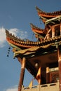 Chinese ancient gate tower Royalty Free Stock Photo