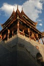 Chinese ancient gate tower Royalty Free Stock Photo