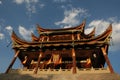 Chinese ancient gate tower Royalty Free Stock Photo