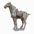 Chinese ancient horse figurines Royalty Free Stock Photo