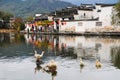 Chinese ancient Huizhou architecture village, Hongcun