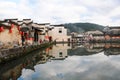 Chinese ancient Huizhou architecture village, Hongcun