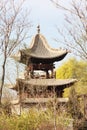 Chinese ancient pavilon Royalty Free Stock Photo