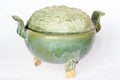 Chinese ancient pottery pot Royalty Free Stock Photo