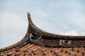 Chinese traditional ancient architecture, the eaves and corners of Putian folk houses Royalty Free Stock Photo