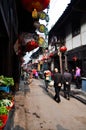 Chinese ancient rural market