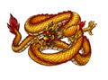 Chinese ancient Style dragon