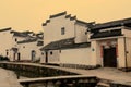 Chinese Ancient Traditional architecture Royalty Free Stock Photo