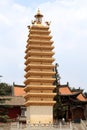 Chinese ancient village, Guando ancient town Royalty Free Stock Photo