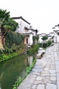 Chinese ancient village Royalty Free Stock Photo