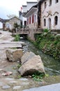 Chinese ancient village - Pingshan village Royalty Free Stock Photo