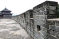 The Chinese ancient wall Royalty Free Stock Photo