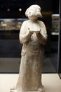 Chinese ancient woman statue of Tang dynasty Royalty Free Stock Photo