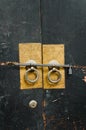 Chinese antique door-handles.