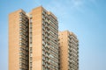 Chinese Apartment Building Tall Highrise Development Living Space Urban City Environment Royalty Free Stock Photo