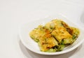 Chinese appetizer, fried vegetable cake Royalty Free Stock Photo