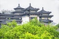 Xian China chinese buildings at the south gate Royalty Free Stock Photo