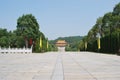 Chinese Architecture of Yandi Mausoleum Royalty Free Stock Photo