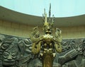 Chinese artifact in sanxingdui museum,sichuan,china Royalty Free Stock Photo