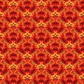 Chinese asian dragon style seamless pattern background. Traditional vector ornament Royalty Free Stock Photo